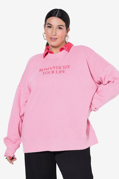 Studio Untold Sweatshirt in de kleur Pink, Productweergave
