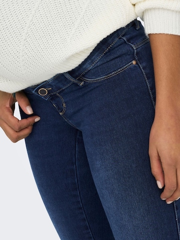 Only Maternity Skinny Jeans 'Royal' in Blauw