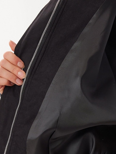 Giacca di mezza stagione Happiness İstanbul di colore nero, Visualizzazione prodotti