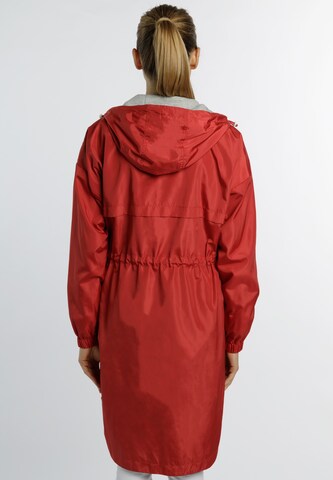 Parka mi-saison DreiMaster Maritim en rouge