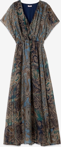 Robe oltre en bleu : devant
