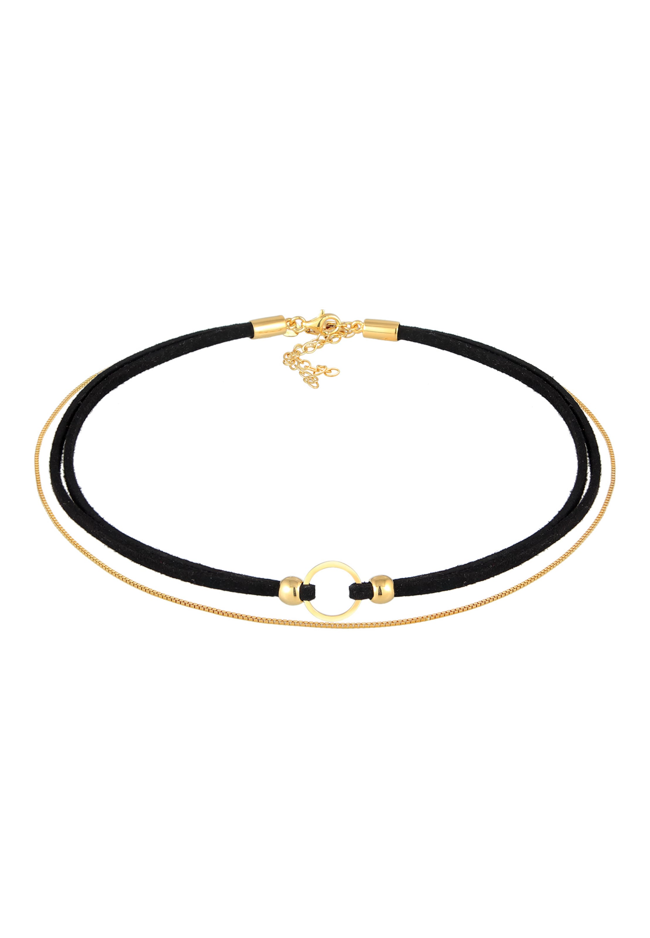 ELLI Choker in Gold: Vorderseite