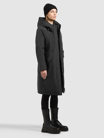 khujo - Sobretudo de inverno 'Ciela' em cinzento