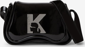 KARL LAGERFELD JEANS Crossbody Bag in Black: front