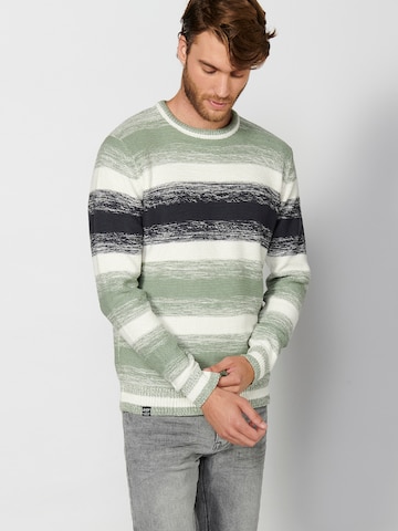 Pulover 'Punto' de la KOROSHI pe verde