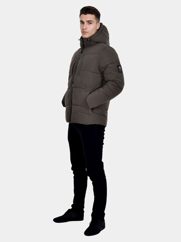 Alessandro Salvarini Winter jacket in Brown
