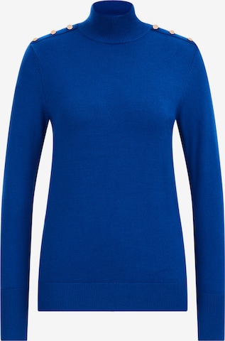 WE Fashion Sweater in Blue: front