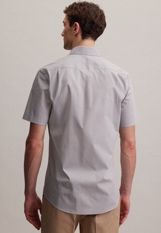 SEIDENSTICKER Regular Fit Hemd in Braun