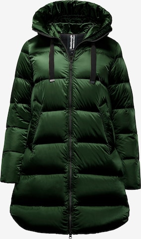 BOMBOOGIE Winter Coat in Green: front