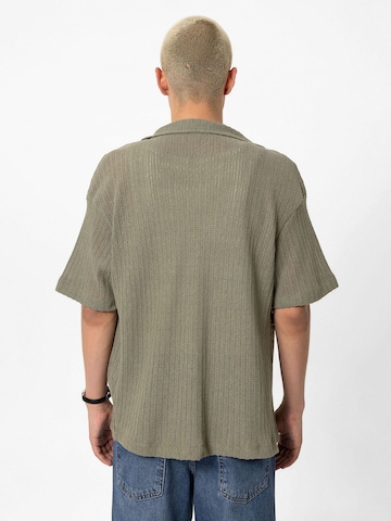 Comfort fit Camicia 'Tithonia' di VAMOS CLO in verde