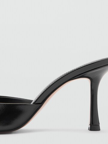 MANGO Pantolette 'PEPYBL' i svart