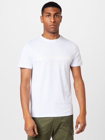 ANTONY MORATO - Camiseta en blanco: frente