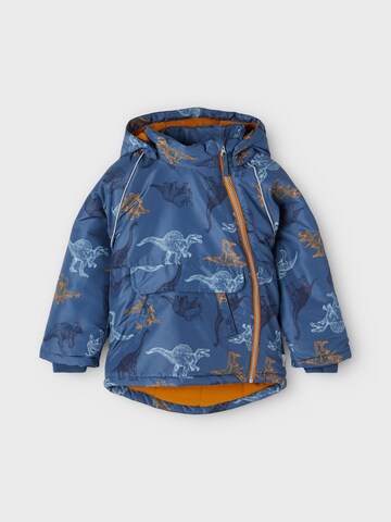 NAME IT Winter Jacket 'Micco' in Blue: front