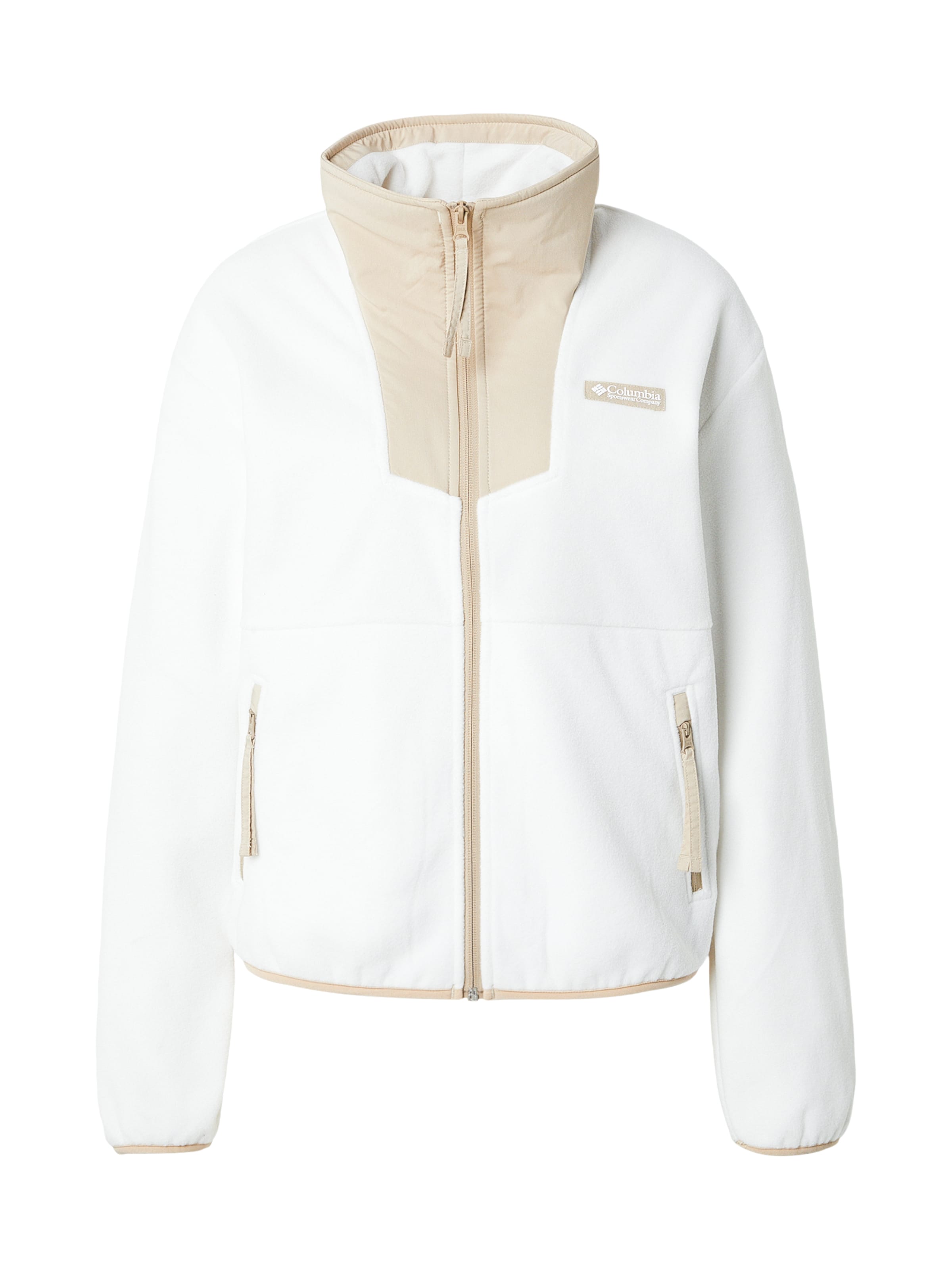 COLUMBIA Функциональная флисовая куртка 'Sequoia Grove™' в Белый: спереди