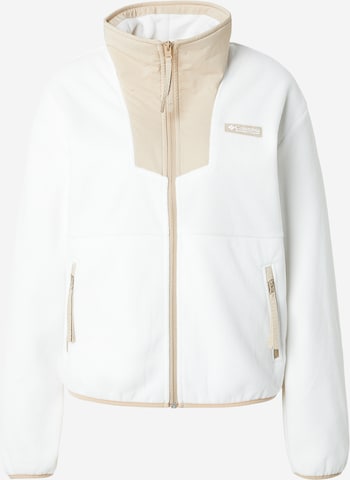 COLUMBIA Funkcionalna jopa iz flisa 'Sequoia Grove™' | bela barva: sprednja stran