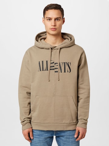 AllSaints Sweatshirt 'NICO' in Grün: predná strana