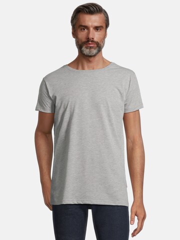 salzhaut Shirt 'DIEK' in Grijs: voorkant