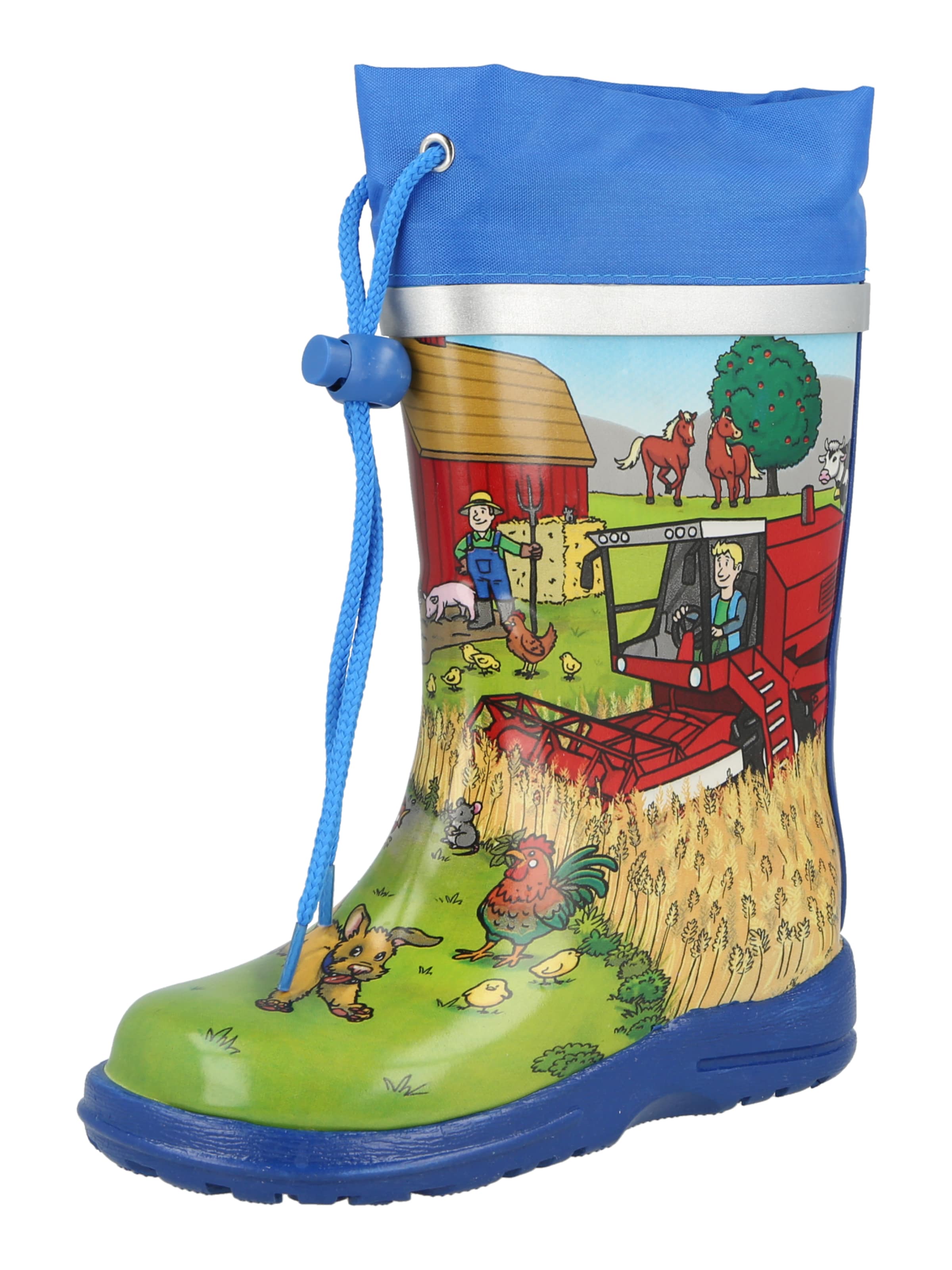 Stivale di gomma 'Bauernhof' di BECK in colori misti: frontale