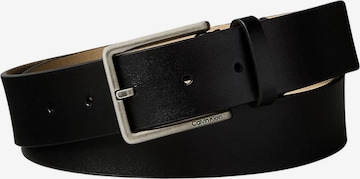Calvin Klein - Cinturón 'CINTURA' en negro: frente