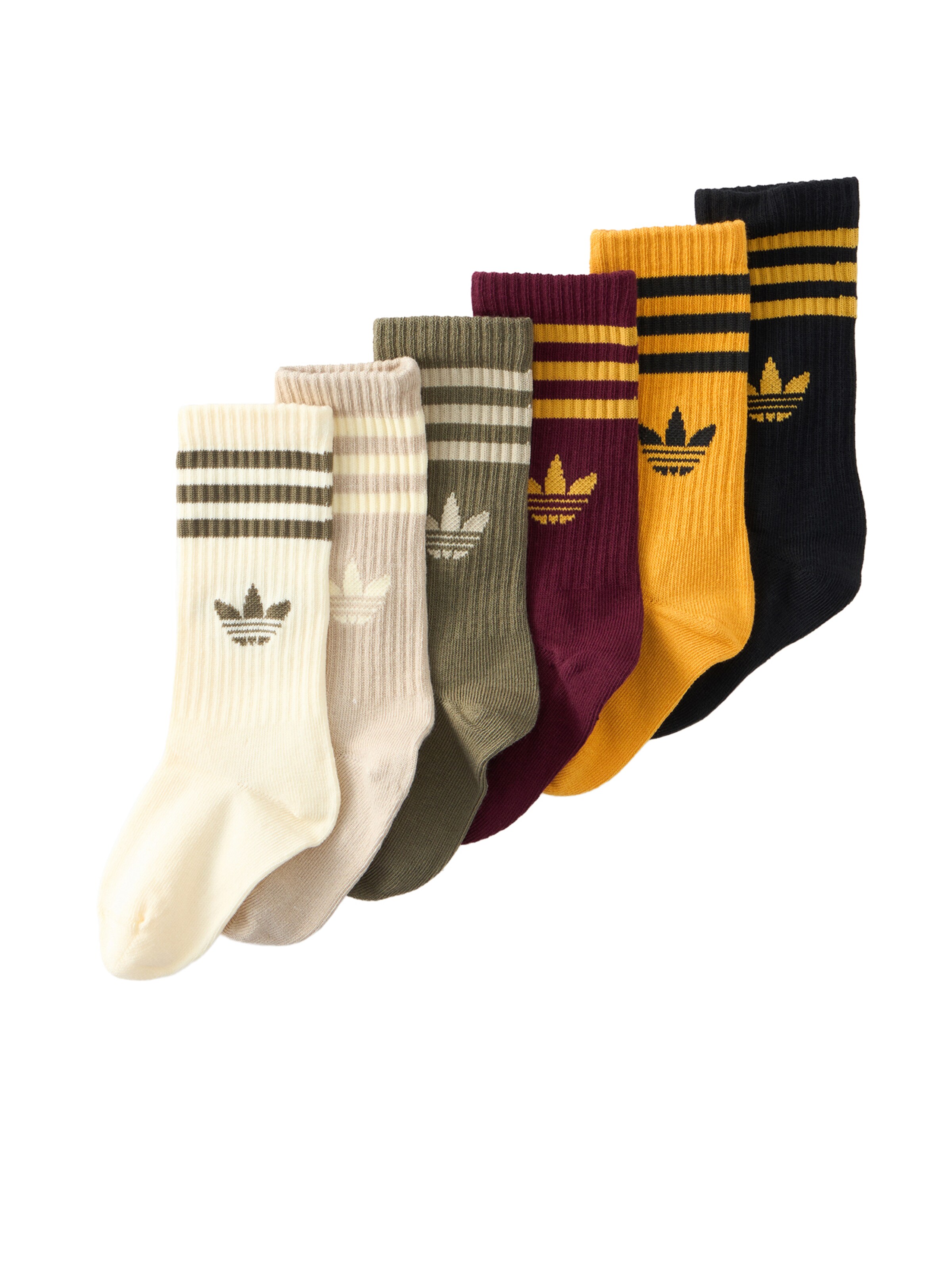 ADIDAS ORIGINALS - Meias em bege: frente