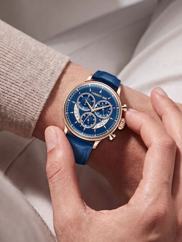 CERRUTI 1881 Analoguhr 'Chronograph Dervio'‌‌‌‌‌ in Blau