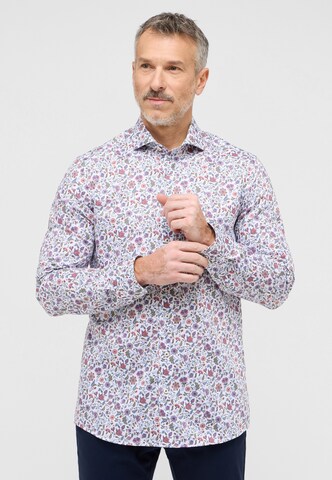 ETERNA Slim fit Button Up Shirt in Purple: front