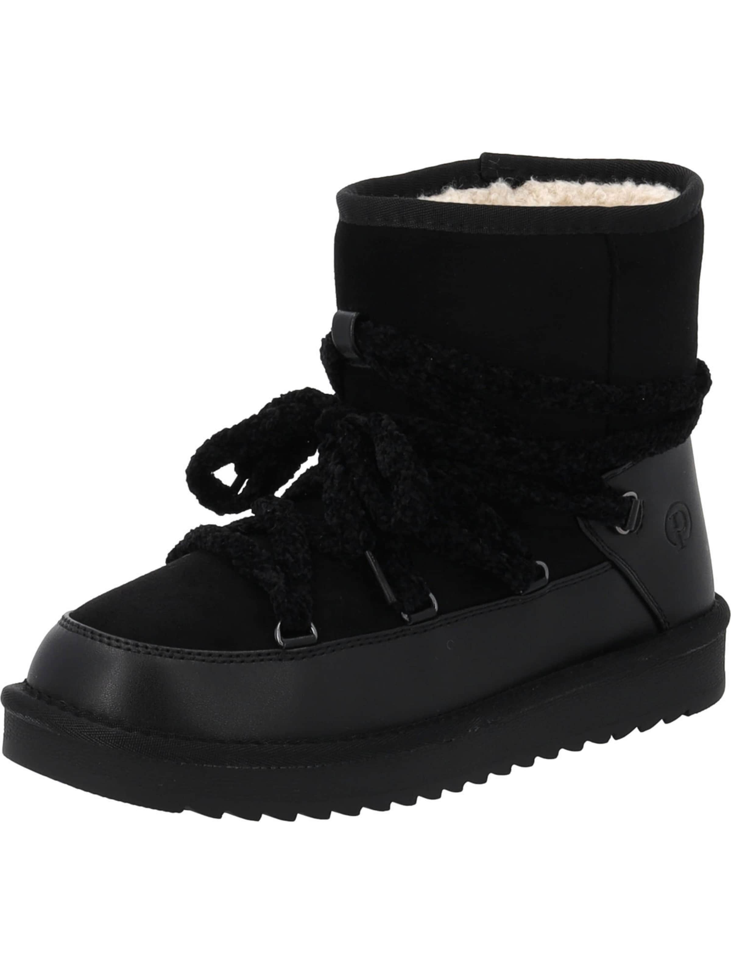 Palado by Sila Sahin - Botim com fivela 'Leofina' em preto: frente