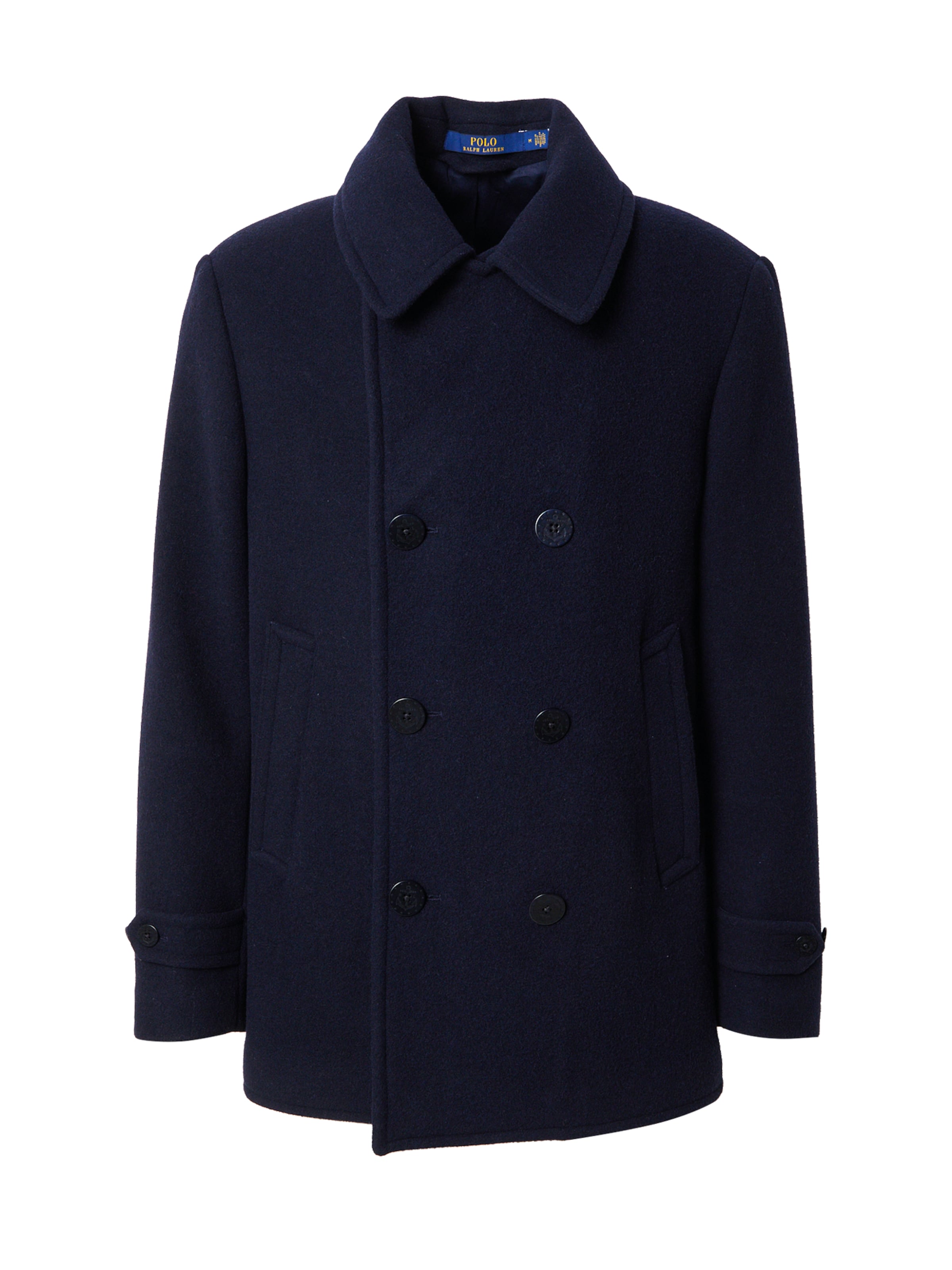 Polo Ralph Lauren Ανοιξιάτικο και φθινοπωρινό παλτό σε μπλε: μπροστά