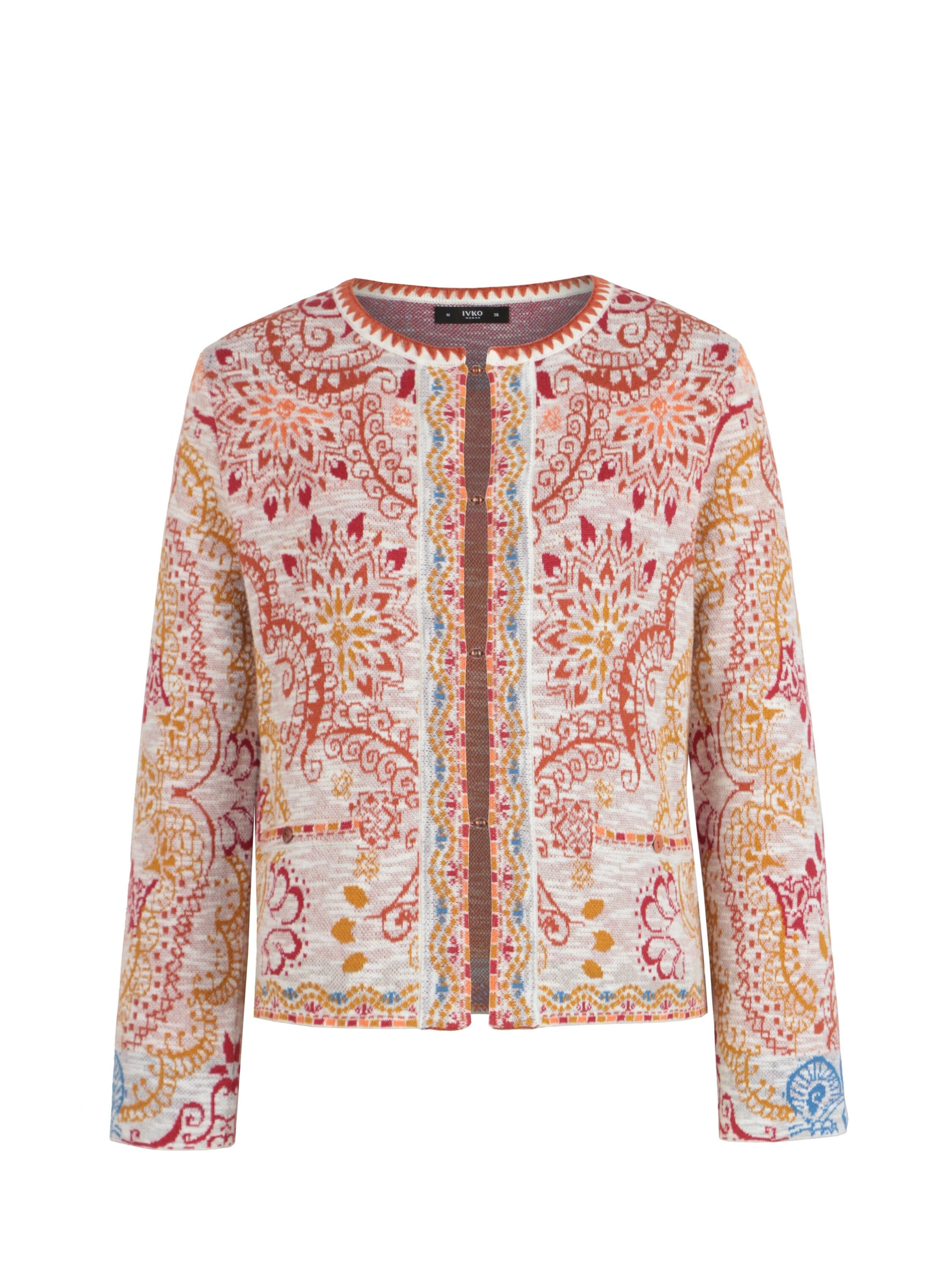 IVKO Woman Knit Cardigan in Mixed colors: front