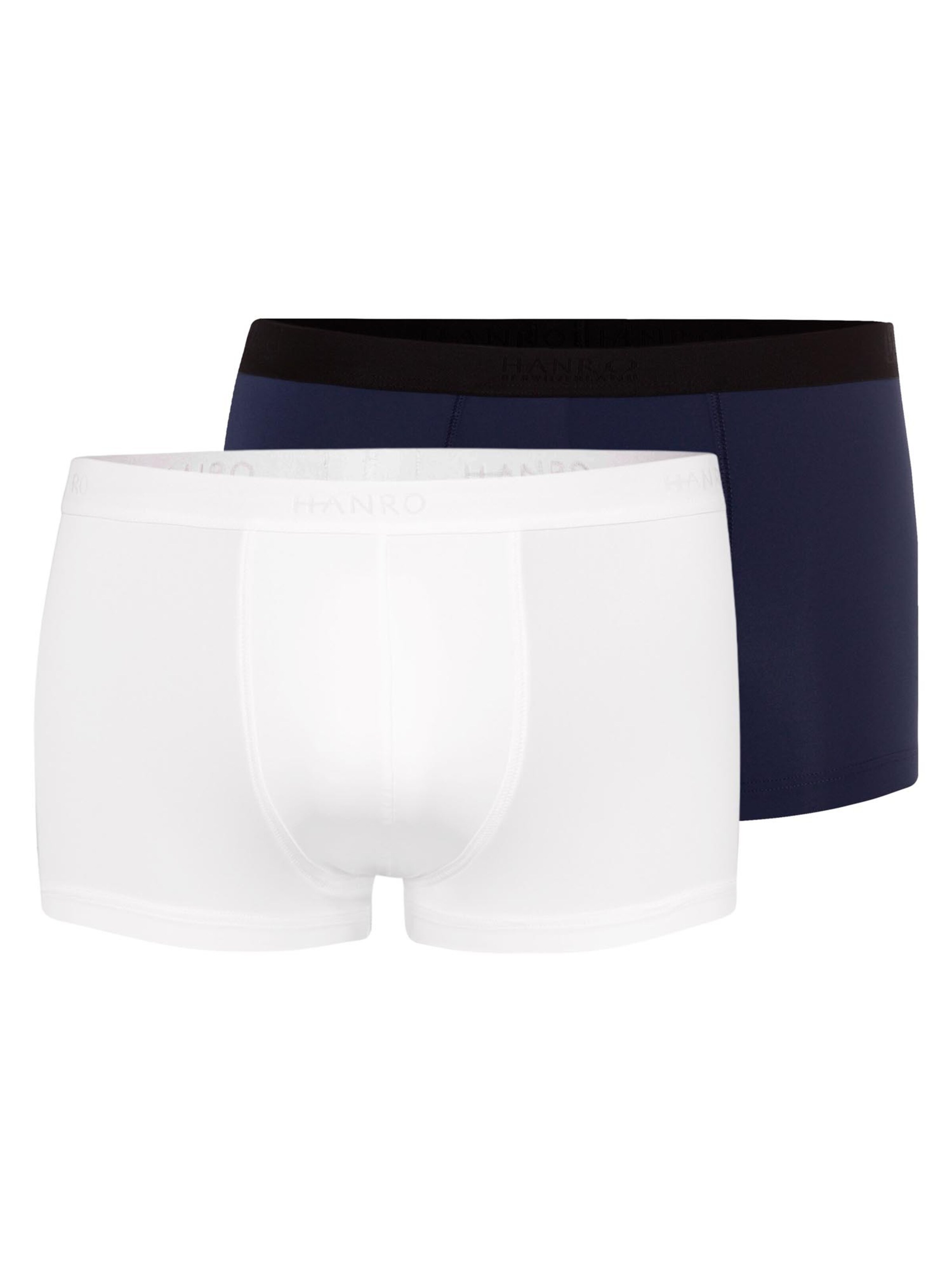 Hanro Boxershorts 'Micro Touch'‌‌‌‌‌‌‌‌‌ in Blau: Vorderseite