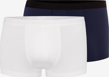 Hanro Boxershorts 'Micro Touch' in Blau: Vorderseite