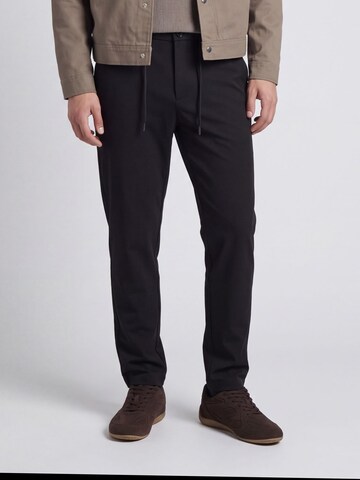 JACK & JONES regular Sportsbukser i sort: forside