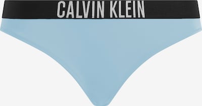 Bikinio kelnaitės iš Calvin Klein Swimwear, spalva – šviesiai mėlyna / pilka / juoda, Prekių apžvalga