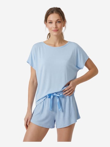 Chemise de nuit 'Curly' Myjama en bleu