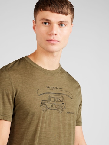 super.natural Performance Shirt 'KANUTI' in Green