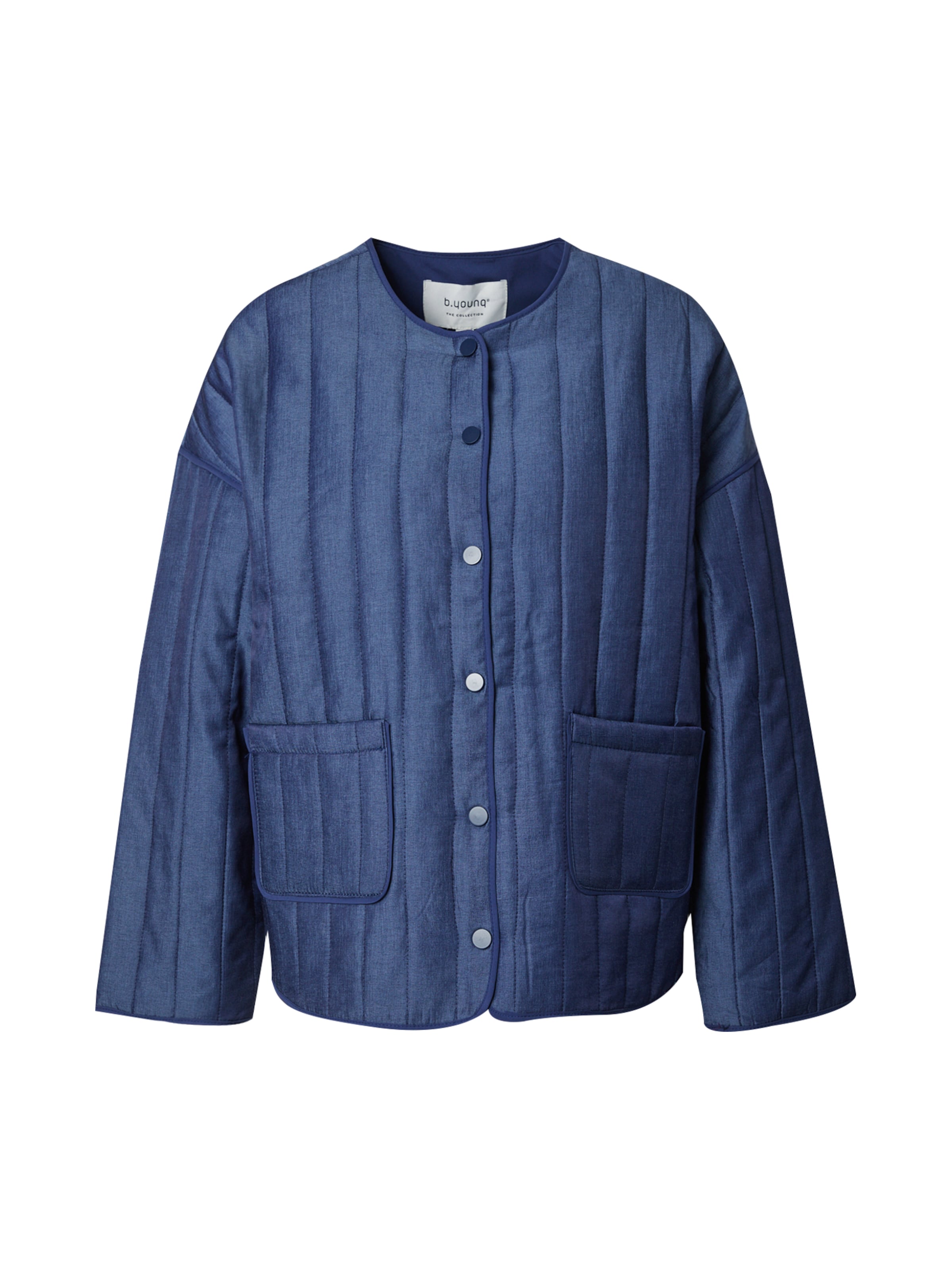b.young - Casaco meia-estação 'DELUKS' em azul: frente