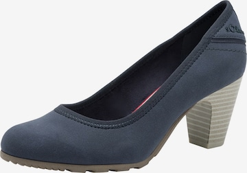 s.Oliver Pumps in Blau: Vorderseite