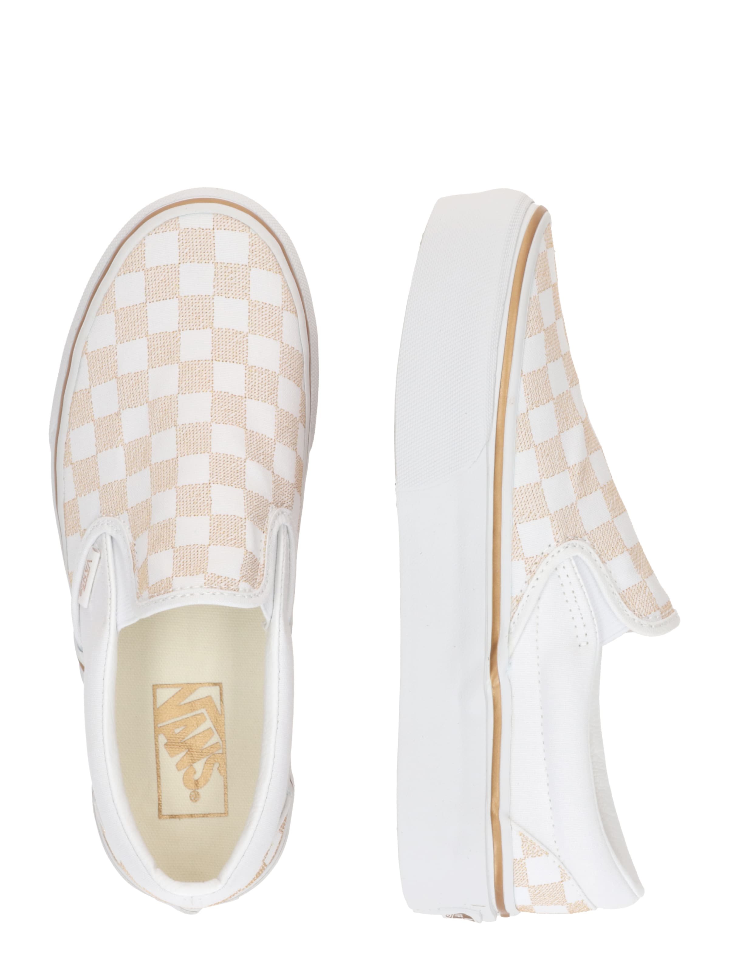 Slip on 'Classic' VANS en or