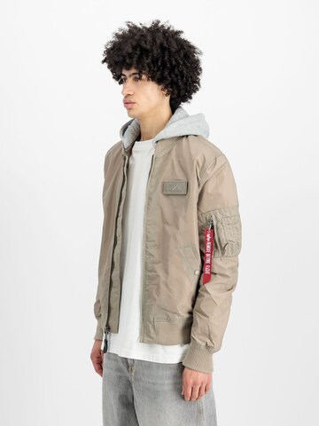 ALPHA INDUSTRIES Between-Season Jacket 'MA-1 TT' in Beige