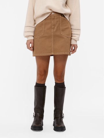 OBJECT Skirt in Brown: front