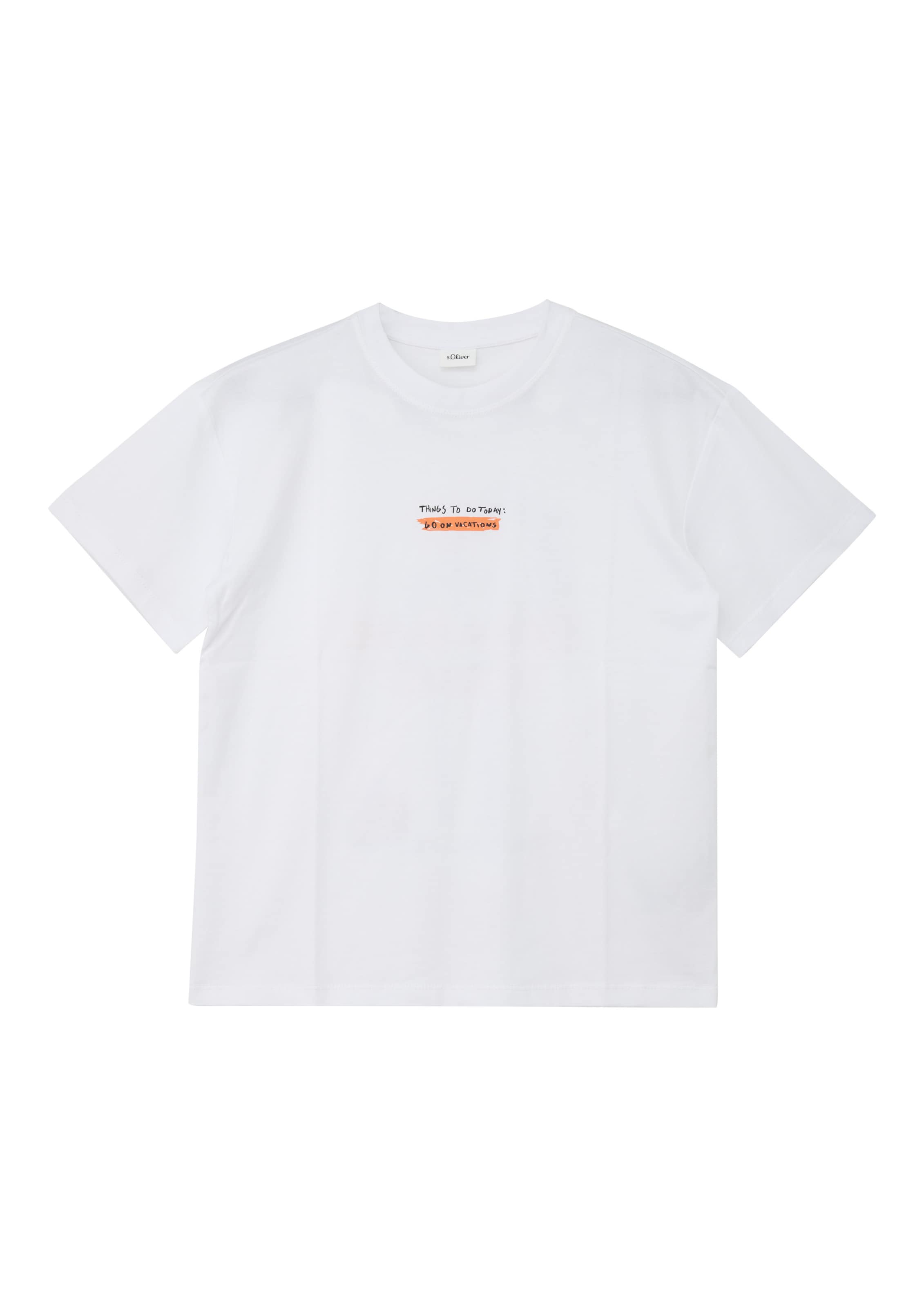 s.Oliver Shirt in White: front