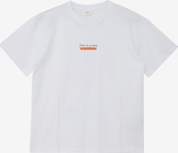s.Oliver Shirt in White: front
