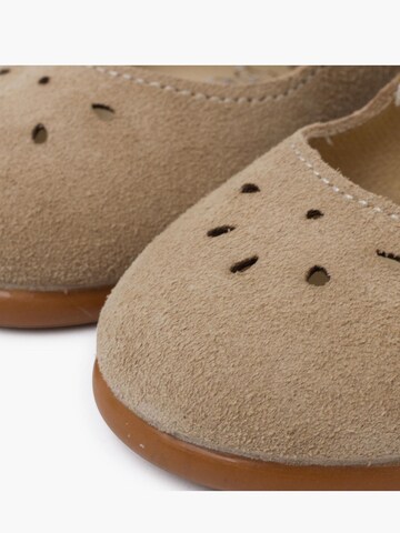 Ballerines Pisamonas en beige
