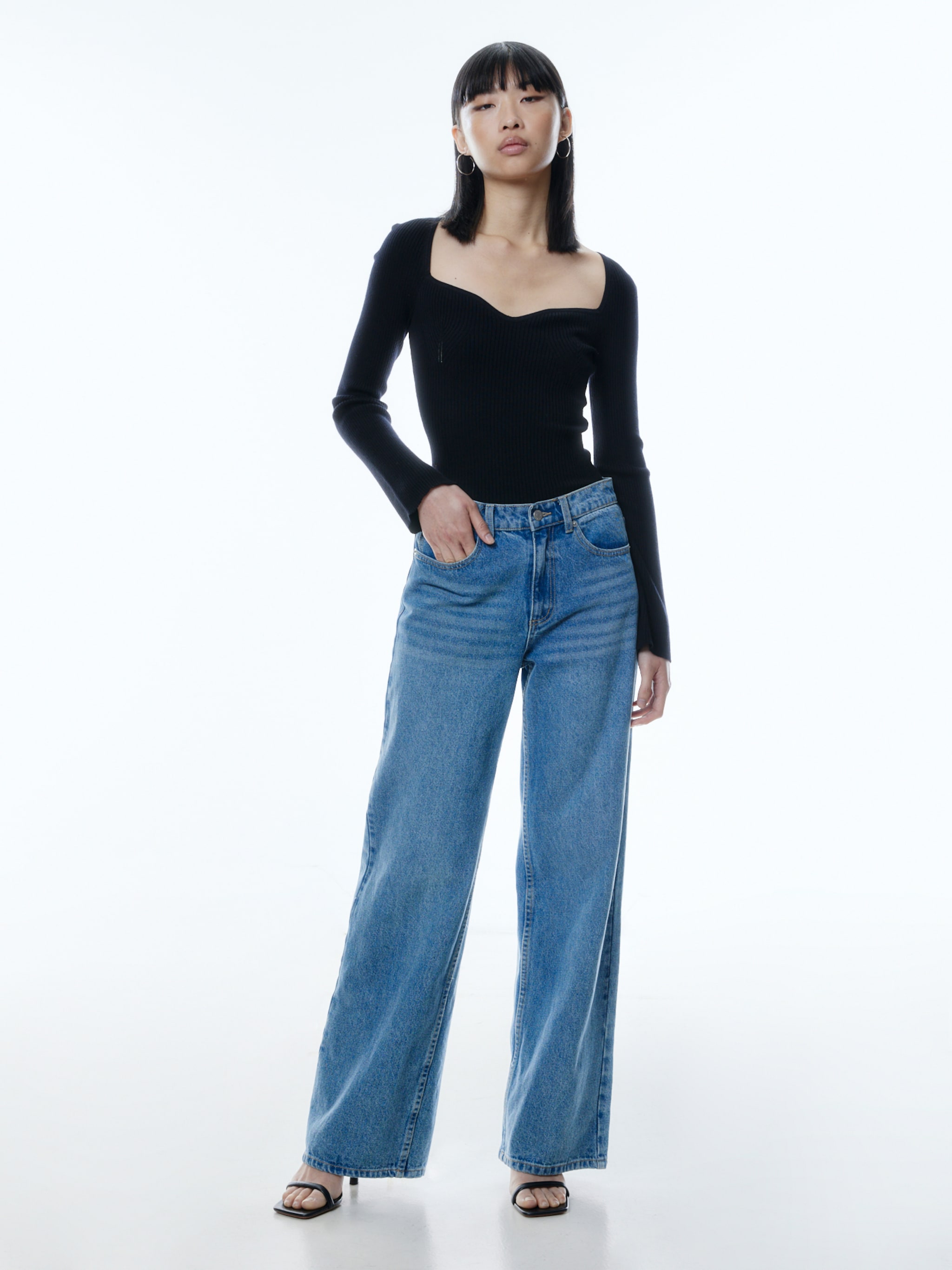 EDITED Produkte Pullover 'Lucina' schwarz