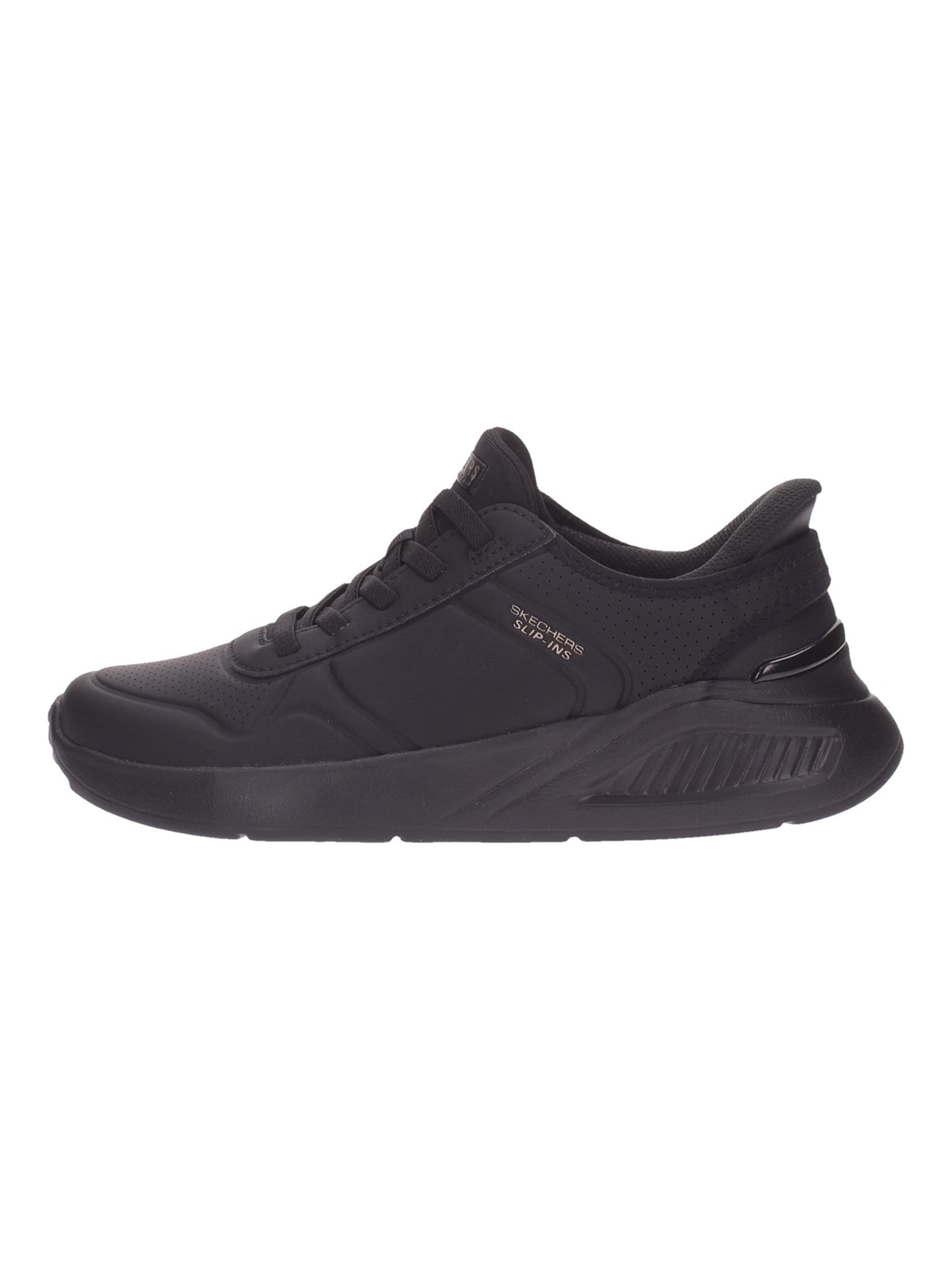 Sneaker bassa di SKECHERS in nero: frontale