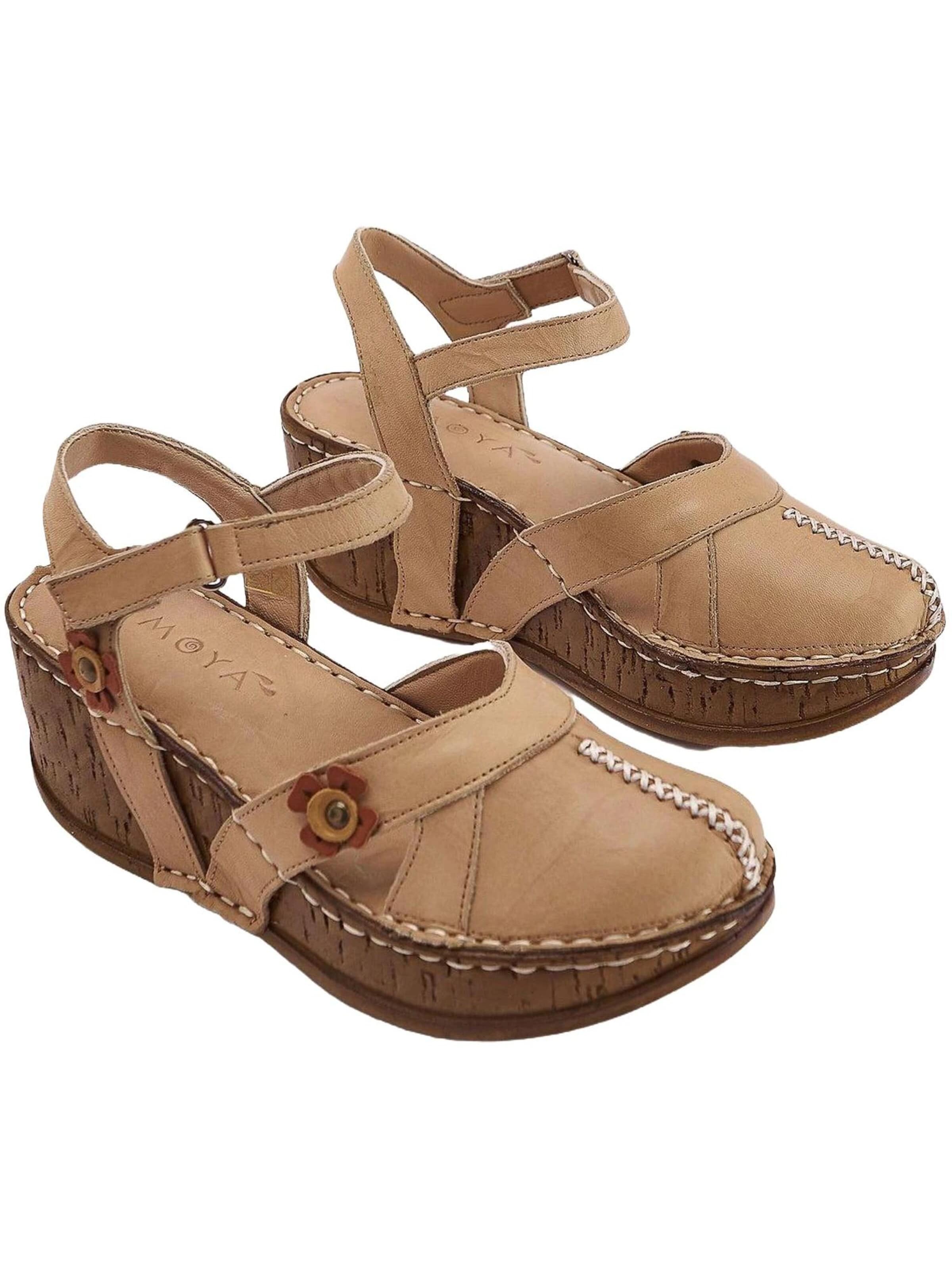 Limoya Sandals in Beige