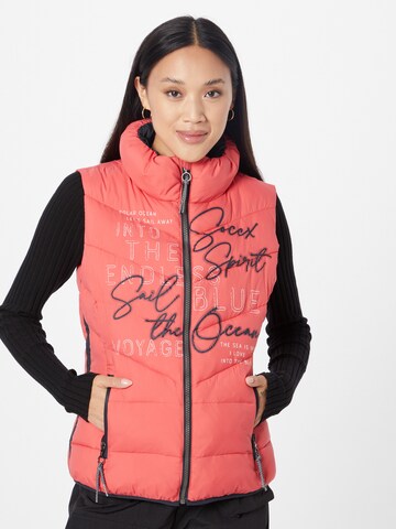 Soccx Vest in Red: front