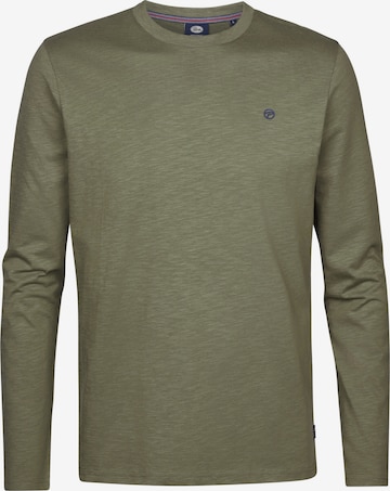 T-Shirt Petrol Industries en vert : devant