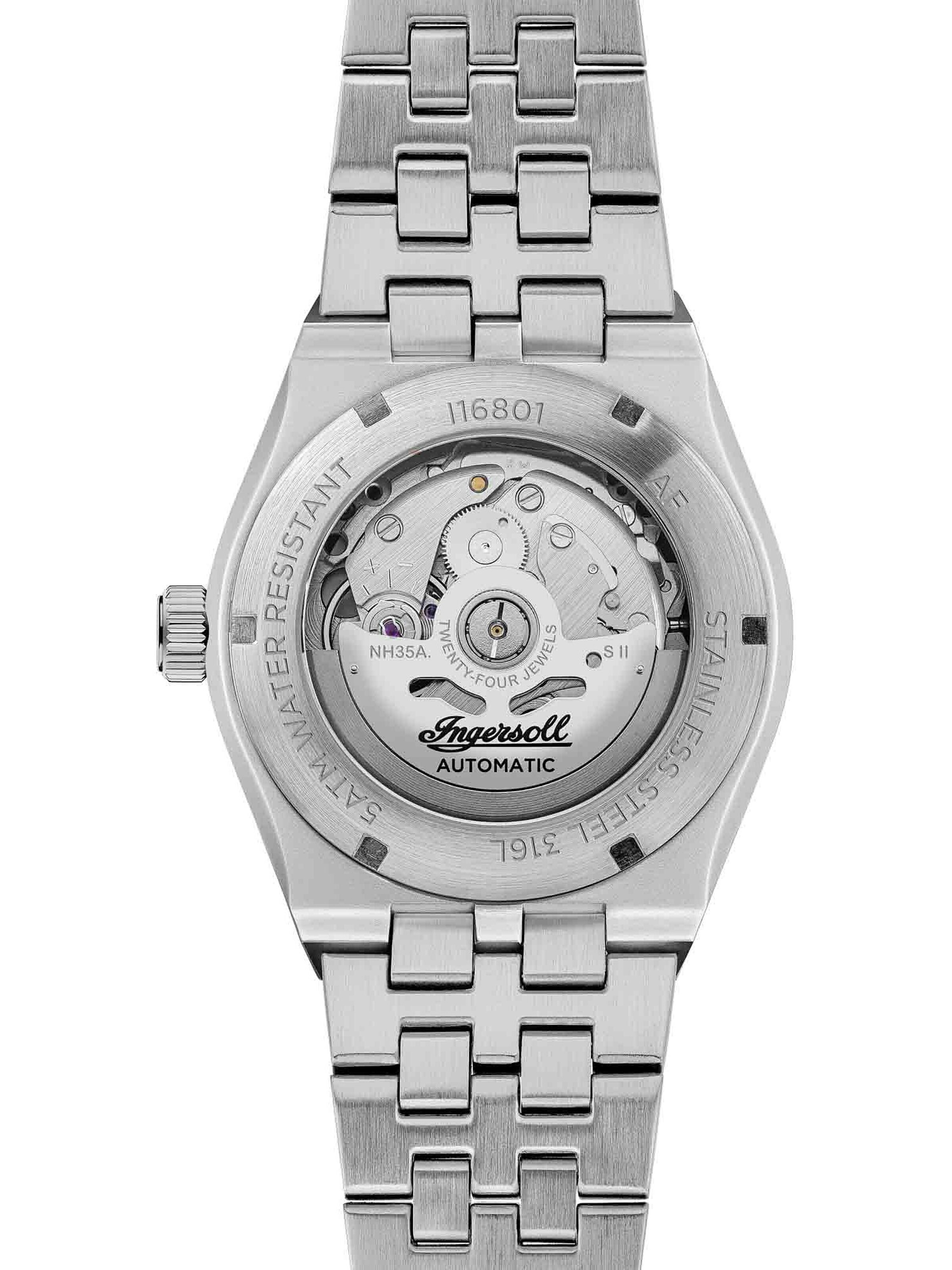 INGERSOLL Analog watch 'The Rider' in Silver