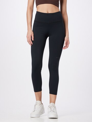 Röhnisch Skinny Workout Pants 'Sculpture' in Black: front